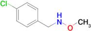 [(4-Chlorophenyl)methyl](methoxy)amine