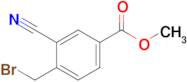 Methyl 4-bromomethyl-3-cyanobenzoate