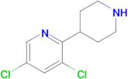 3,5-Dichloro-2-(piperidin-4-yl)pyridine