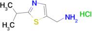 (2-isopropylthiazol-5-yl)methanamine hydrochloride