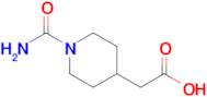 2-(1-Carbamoylpiperidin-4-yl)acetic acid