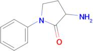 3-Amino-1-phenylpyrrolidin-2-one