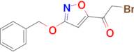 1-(3-(Benzyloxy)isoxazol-5-yl)-2-bromoethanone