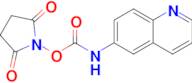 2,5-Dioxo-1-pyrrolidinyl 6-Quinolylcarbamate