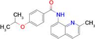 4-Isopropoxy-N-(2-methylquinolin-8-yl)benzamide