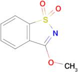 3-Methoxybenzo[d]isothiazole 1,1-dioxide