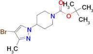 tert-Butyl 4-(4-bromo-3-methyl-1H-pyrazol-1-yl)piperidine-1-carboxylate