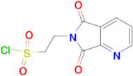 2-(5,7-Dioxo-5,7-dihydro-pyrrolo[3,4-b]pyridin-6-yl)-ethanesulfonyl chloride