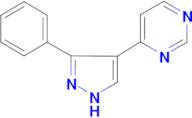 4-(3-Phenyl-(1H)-pyrazol-4-yl)pyrimidine