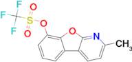 2-Methylbenzofuro[2,3-b]pyridin-8-yl trifluoromethanesulfonate