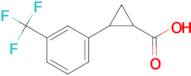 2-[3-(Trifluoromethyl)phenyl]cyclopropane-1-carboxylic acid