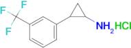 2-(3-(Trifluoromethyl)phenyl)cyclopropanamine hydrochloride