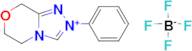 2-Phenyl-5,6-dihydro-8H-[1,2,4]triazolo[3,4-c][1,4]oxazin-2-ium tetrafluoroborate