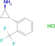 trans-2-(2-(Trifluoromethyl)phenyl)cyclopropanamine hydrochloride