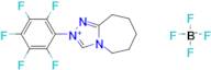 2-(Perfluorophenyl)-6,7,8,9-tetrahydro-5H-[1,2,4]triazolo[4,3-a]azepin-2-ium tetrafluoroborate