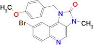 8-Bromo-1-(4-methoxybenzyl)-3-methyl-1H-imidazo[4,5-c]quinolin-2(3H)-one