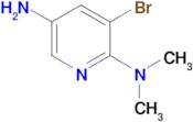 5-Amino-3-bromo-2-(N,N-dimethylamino)pyridine