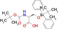 (S)-2-((tert-Butoxycarbonyl)amino)-3-((tert-butyldiphenylsilyl)oxy)propanoic acid