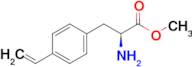 (S)-Methyl 2-amino-3-(4-vinylphenyl)propanoate