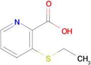 3-(Ethylthio)picolinic acid