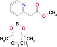 Methyl 2-(3-(4,4,5,5-tetramethyl-1,3,2-dioxaborolan-2-yl)pyridin-2-yl)acetate