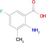 2-Amino-5-fluoro-3-methylbenzoic acid