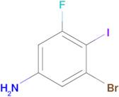 3-Bromo-5-fluoro-4-iodoaniline