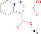 3-(Methoxycarbonyl)pyrazolo[1,5-a]pyridine-2-carboxylic acid