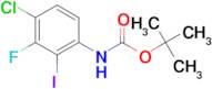 Tert-Butyl (4-chloro-3-fluoro-2-iodophenyl)carbamate