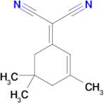 2-(3,5,5-Trimethylcyclohex-2-en-1-ylidene)propanedinitrile