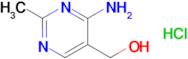 (4-Amino-2-methylpyrimidin-5-yl)methanol hydrochloride