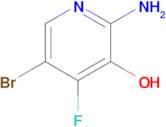 2-Amino-5-bromo-4-fluoropyridin-3-ol