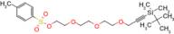 13,13,14,14-Tetramethyl-3,6,9-trioxa-13-silapentadec-11-yn-1-yl 4-methylbenzenesulfonate