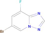 6-Bromo-8-fluoro-[1,2,4]triazolo[1,5-a]pyridine