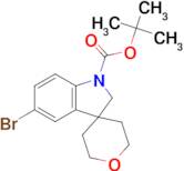 tert-Butyl 5-bromo-2',3',5',6'-tetrahydrospiro[indoline-3,4'-pyran]-1-carboxylate