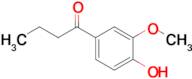 1-(4-Hydroxy-3-methoxyphenyl)butan-1-one