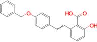 2-(4-(Benzyloxy)styryl)-6-hydroxybenzoic acid