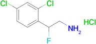 2-(2,4-Dichlorophenyl)-2-fluoroethanamine hydrochloride