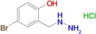 4-Bromo-2-(hydrazinylmethyl)phenol hydrochloride