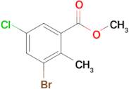Methyl 3-Bromo-5-chloro-2-methylbenzoate
