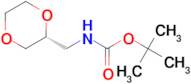 Tert-Butyl (R)-((1,4-dioxan-2-yl)methyl)carbamate