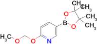 2-(Methoxymethoxy)-5-(4,4,5,5-tetramethyl-1,3,2-dioxaborolan-2-yl)pyridine