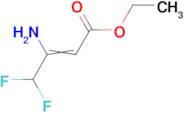 Ethyl 3-amino-4,4-difluorobut-2-enoate