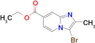 Ethyl 3-bromo-2-methylimidazo[1,2-a]pyridine-7-carboxylate