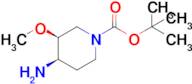 (3S,4R)-tert-Butyl 4-amino-3-methoxypiperidine-1-carboxylate