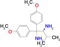 (S)-1,1-Bis(4-methoxyphenyl)-3-methylbutane-1,2-diamine