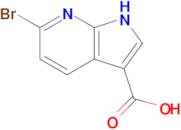 6-Bromo-1H-pyrrolo[2,3-b]pyridine-3-carboxylic acid