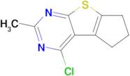 4-Chloro-2-methyl-6,7-dihydro-5H-cyclopenta[4,5]thieno[2,3-d]pyrimidine