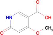 4-Methoxy-6-oxo-1,6-dihydropyridine-3-carboxylic acid