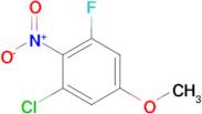 1-Chloro-3-fluoro-5-methoxy-2-nitrobenzene